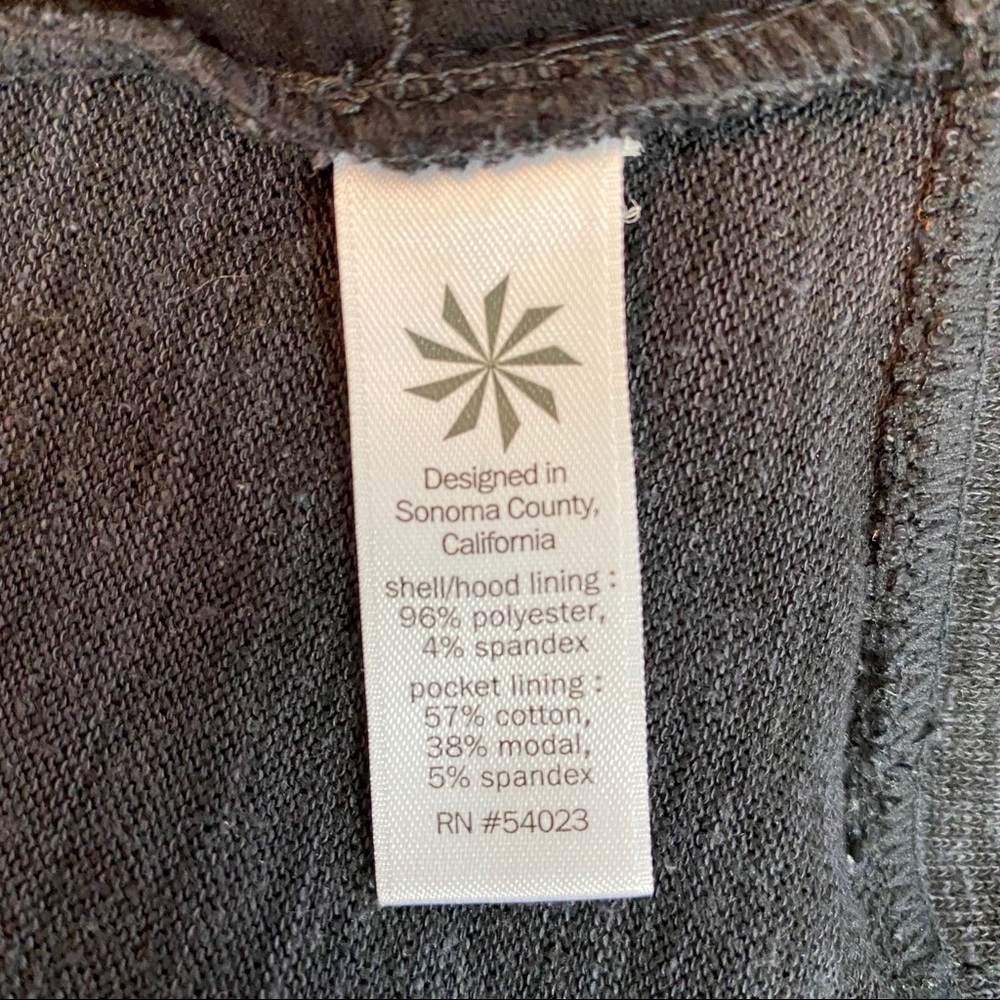 Athleta Size XS Heathered Gray Pullover Hoodie - Picture 7 of 9